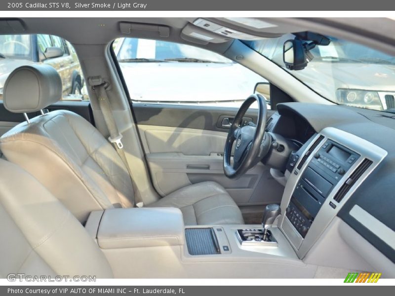 Silver Smoke / Light Gray 2005 Cadillac STS V8