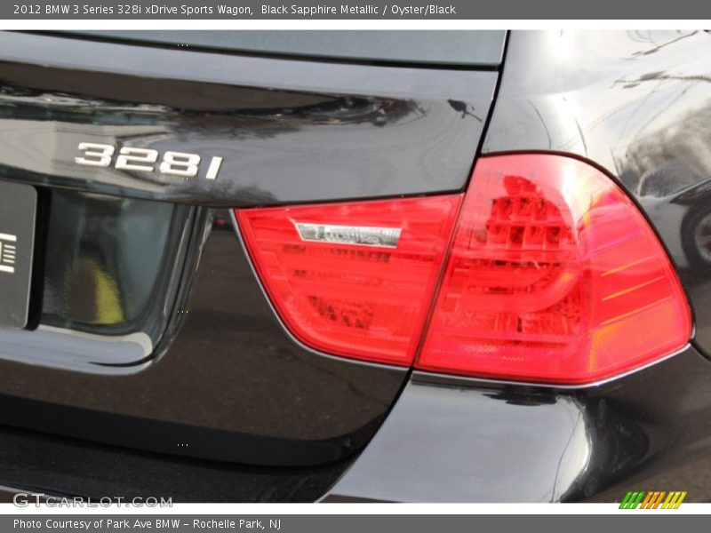 Black Sapphire Metallic / Oyster/Black 2012 BMW 3 Series 328i xDrive Sports Wagon
