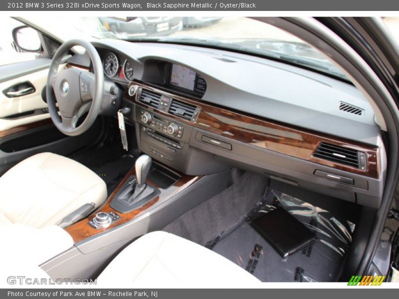 Black Sapphire Metallic / Oyster/Black 2012 BMW 3 Series 328i xDrive Sports Wagon