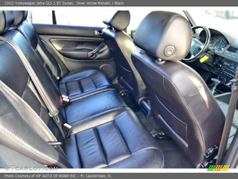 Silver Arrow Metallic / Black 2002 Volkswagen Jetta GLS 1.8T Sedan