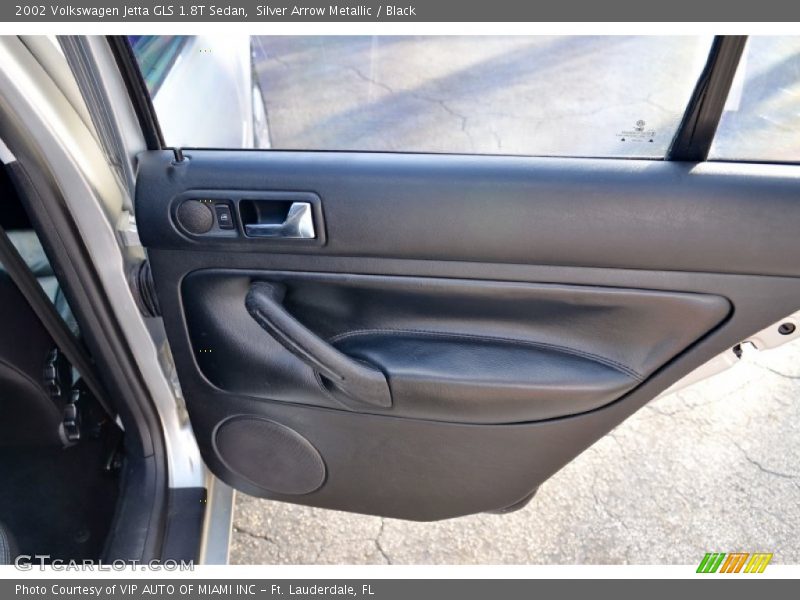 Silver Arrow Metallic / Black 2002 Volkswagen Jetta GLS 1.8T Sedan