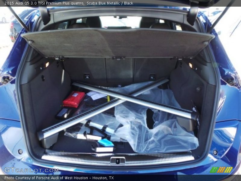 Scuba Blue Metallic / Black 2015 Audi Q5 3.0 TFSI Premium Plus quattro