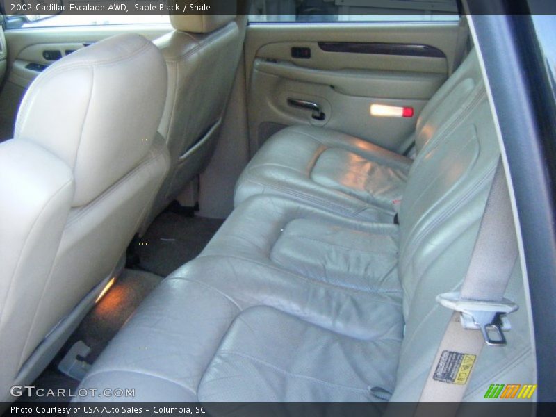 Sable Black / Shale 2002 Cadillac Escalade AWD