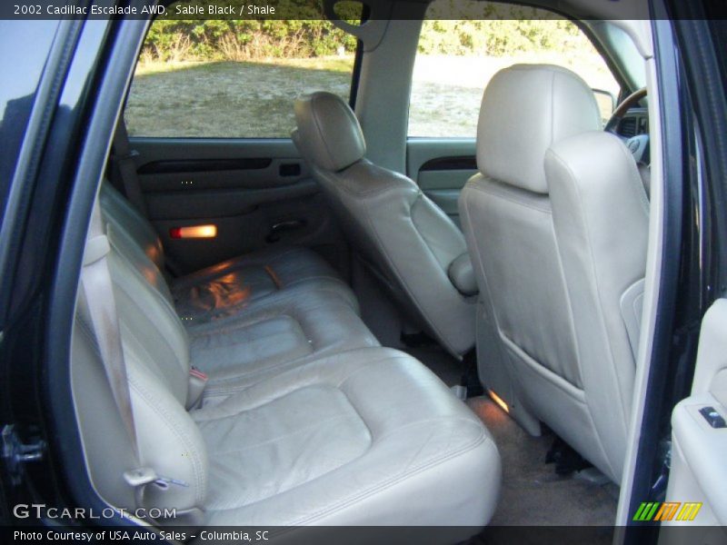 Sable Black / Shale 2002 Cadillac Escalade AWD