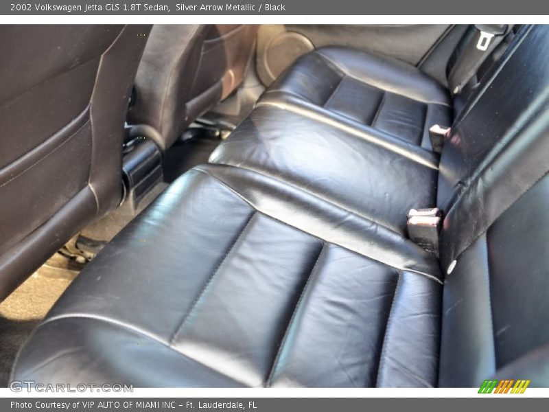 Silver Arrow Metallic / Black 2002 Volkswagen Jetta GLS 1.8T Sedan