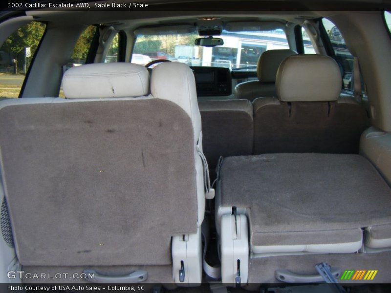 Sable Black / Shale 2002 Cadillac Escalade AWD