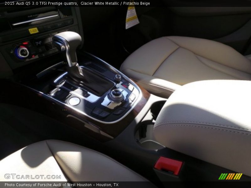 Glacier White Metallic / Pistachio Beige 2015 Audi Q5 3.0 TFSI Prestige quattro