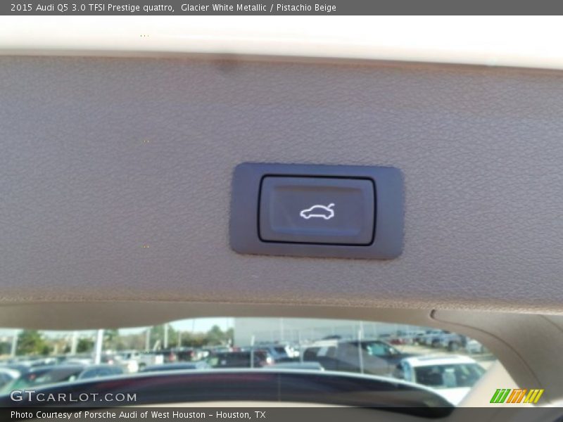Glacier White Metallic / Pistachio Beige 2015 Audi Q5 3.0 TFSI Prestige quattro