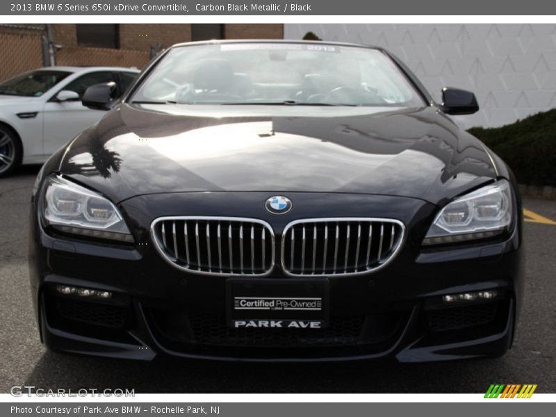 Carbon Black Metallic / Black 2013 BMW 6 Series 650i xDrive Convertible
