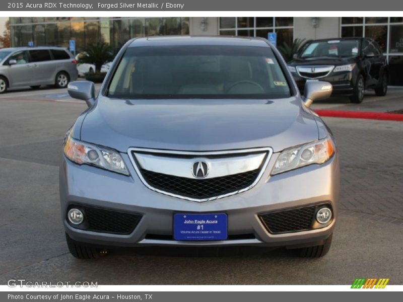 Forged Silver Metallic / Ebony 2015 Acura RDX Technology