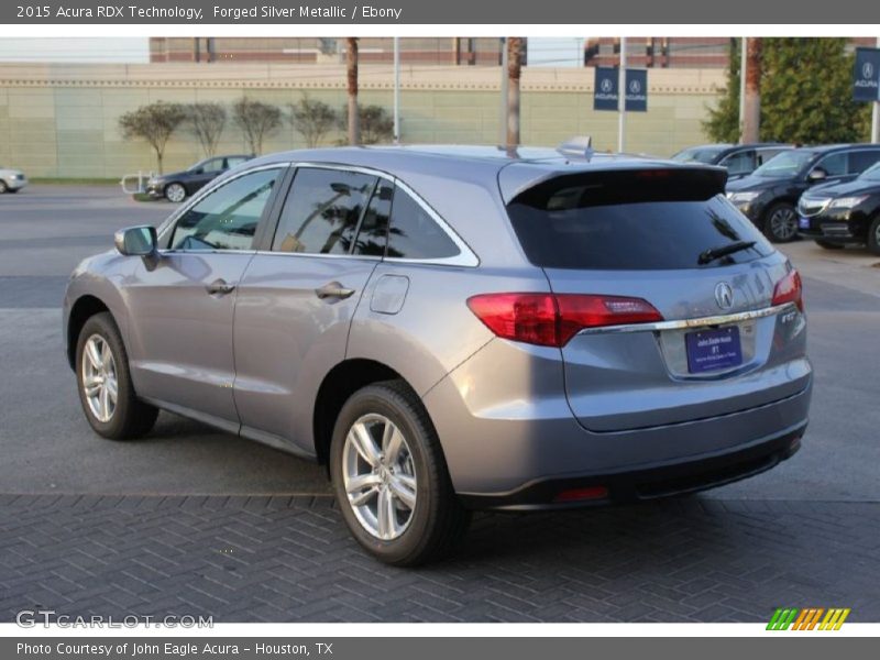 Forged Silver Metallic / Ebony 2015 Acura RDX Technology