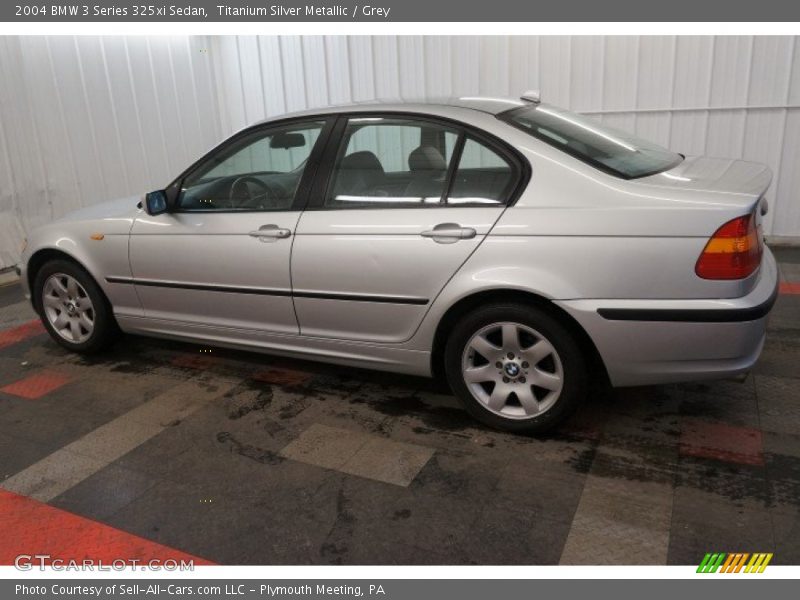 Titanium Silver Metallic / Grey 2004 BMW 3 Series 325xi Sedan