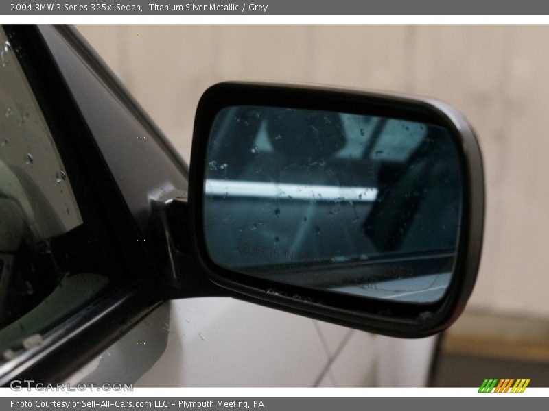 Titanium Silver Metallic / Grey 2004 BMW 3 Series 325xi Sedan