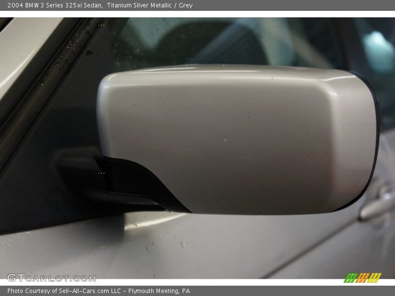 Titanium Silver Metallic / Grey 2004 BMW 3 Series 325xi Sedan