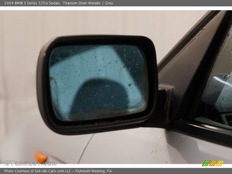 Titanium Silver Metallic / Grey 2004 BMW 3 Series 325xi Sedan