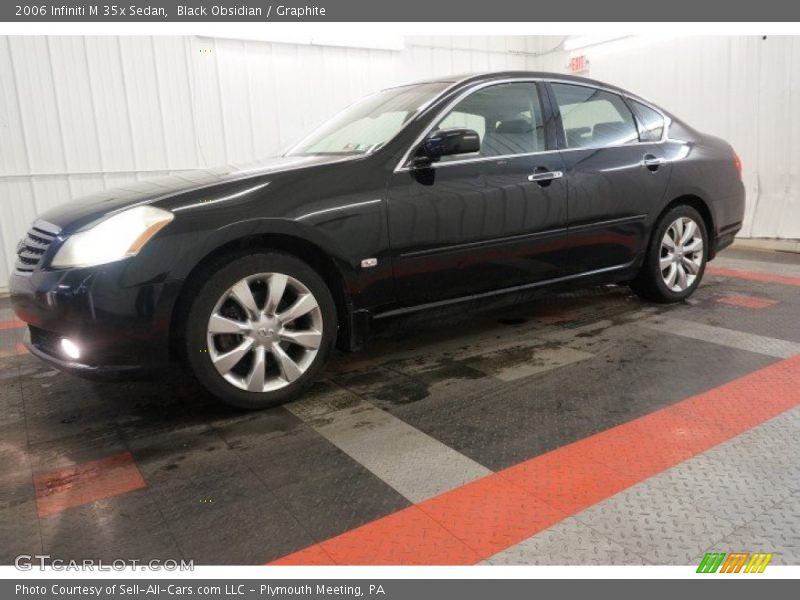 Black Obsidian / Graphite 2006 Infiniti M 35x Sedan