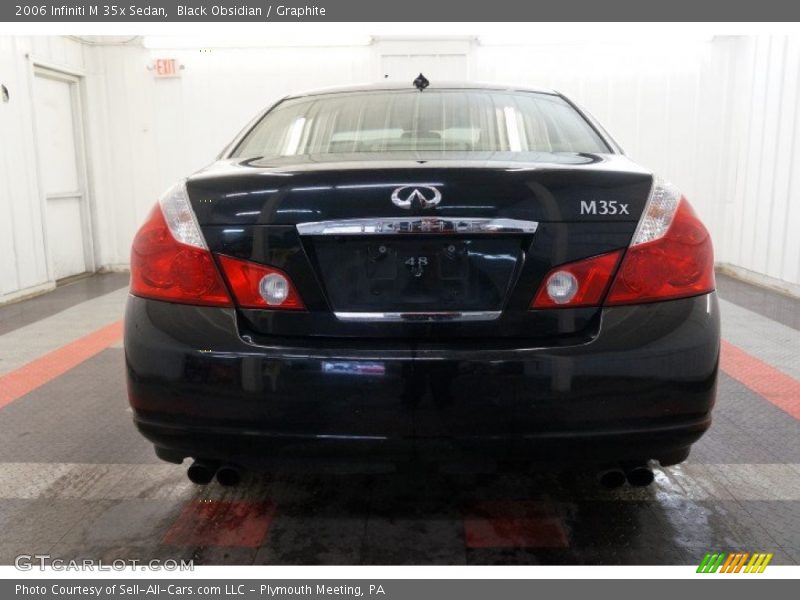 Black Obsidian / Graphite 2006 Infiniti M 35x Sedan