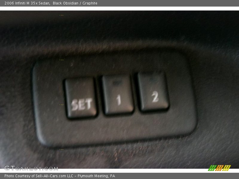 Black Obsidian / Graphite 2006 Infiniti M 35x Sedan