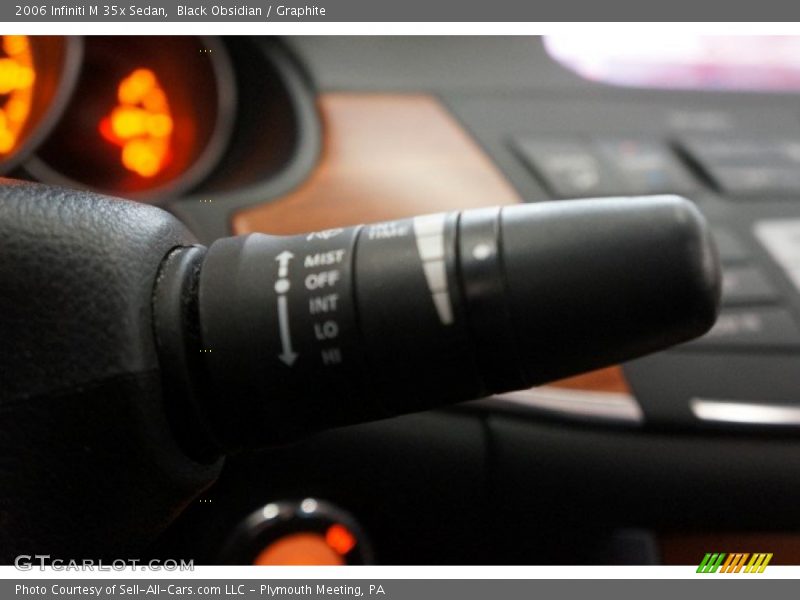 Black Obsidian / Graphite 2006 Infiniti M 35x Sedan