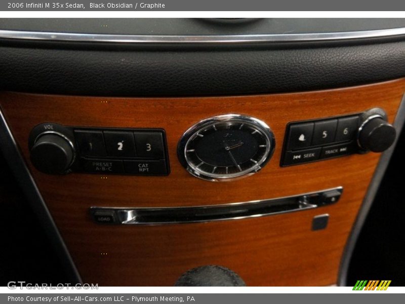 Black Obsidian / Graphite 2006 Infiniti M 35x Sedan
