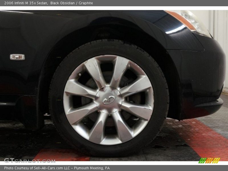 Black Obsidian / Graphite 2006 Infiniti M 35x Sedan