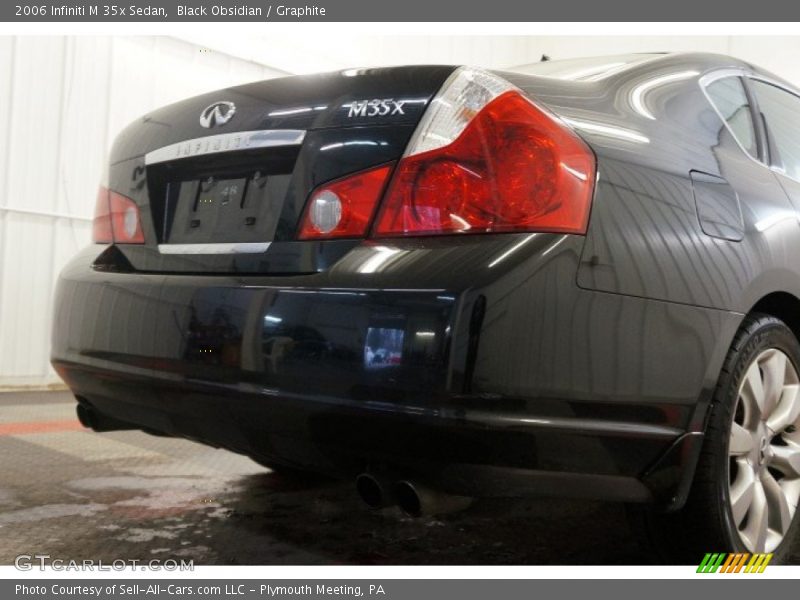 Black Obsidian / Graphite 2006 Infiniti M 35x Sedan