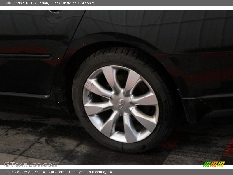 Black Obsidian / Graphite 2006 Infiniti M 35x Sedan
