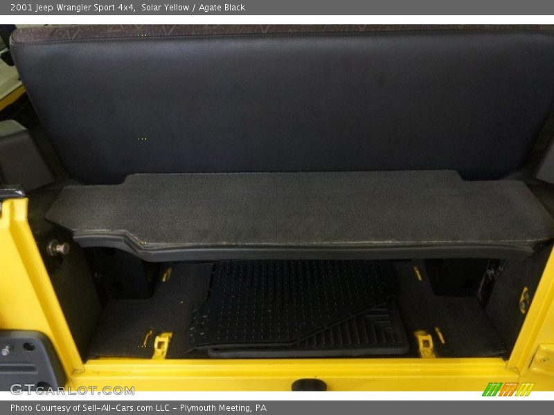Solar Yellow / Agate Black 2001 Jeep Wrangler Sport 4x4