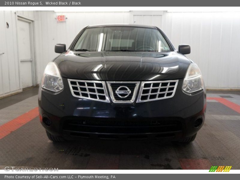 Wicked Black / Black 2010 Nissan Rogue S
