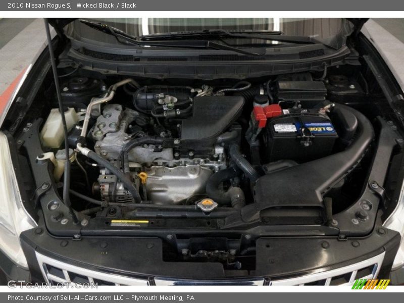 Wicked Black / Black 2010 Nissan Rogue S