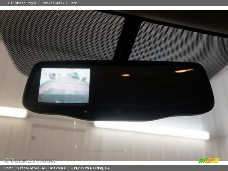 Wicked Black / Black 2010 Nissan Rogue S