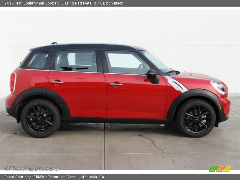 Blazing Red Metallic / Carbon Black 2015 Mini Countryman Cooper