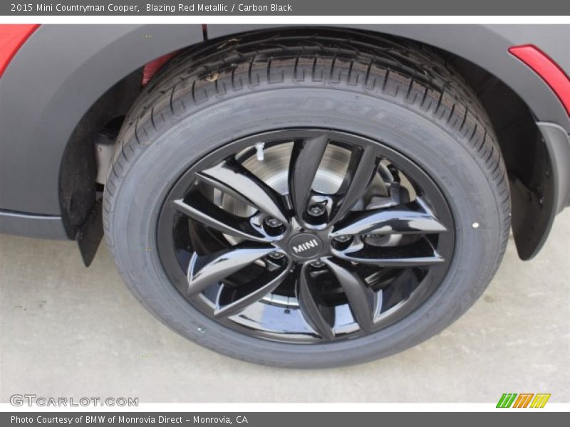 Blazing Red Metallic / Carbon Black 2015 Mini Countryman Cooper