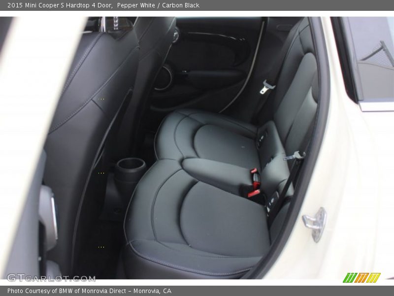 Pepper White / Carbon Black 2015 Mini Cooper S Hardtop 4 Door