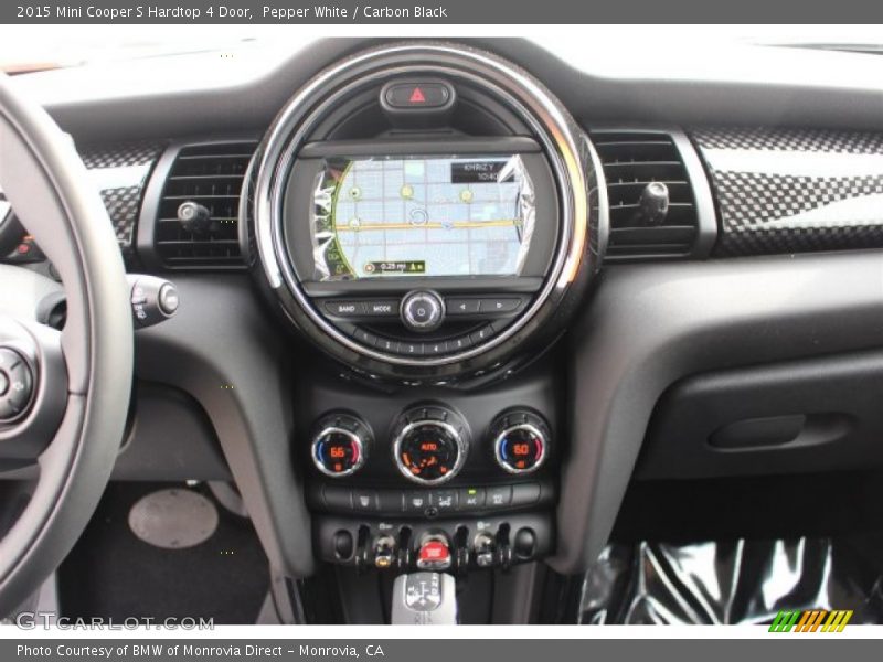 Pepper White / Carbon Black 2015 Mini Cooper S Hardtop 4 Door
