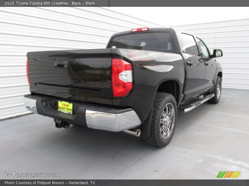 Black / Black 2015 Toyota Tundra SR5 CrewMax