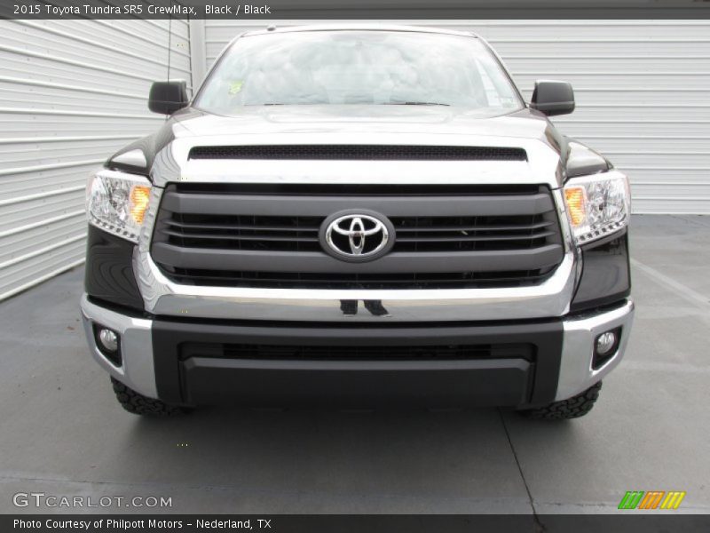 Black / Black 2015 Toyota Tundra SR5 CrewMax
