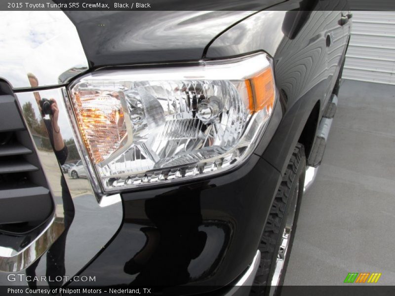 Black / Black 2015 Toyota Tundra SR5 CrewMax