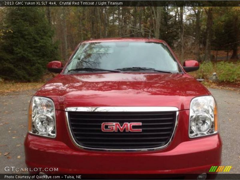 Crystal Red Tintcoat / Light Titanium 2013 GMC Yukon XL SLT 4x4