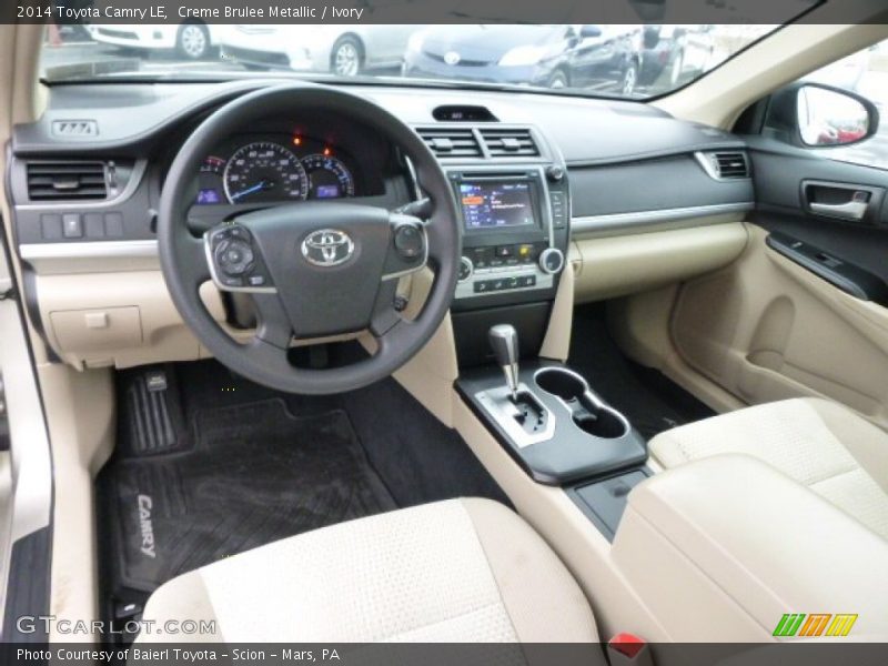 Creme Brulee Metallic / Ivory 2014 Toyota Camry LE