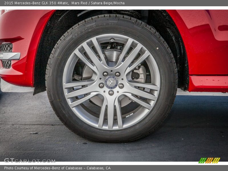 Mars Red / Sahara Beige/Mocha 2015 Mercedes-Benz GLK 350 4Matic