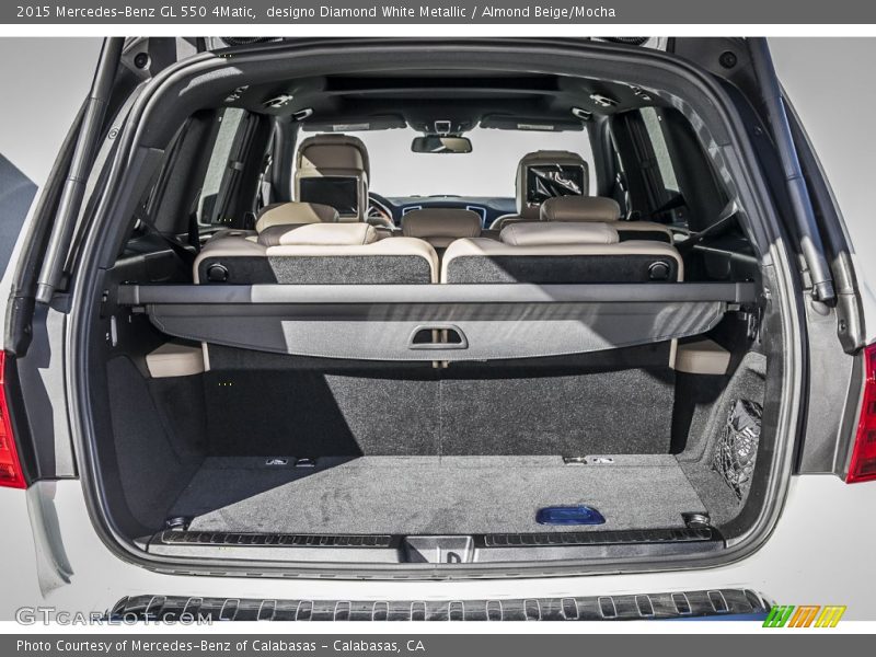 designo Diamond White Metallic / Almond Beige/Mocha 2015 Mercedes-Benz GL 550 4Matic