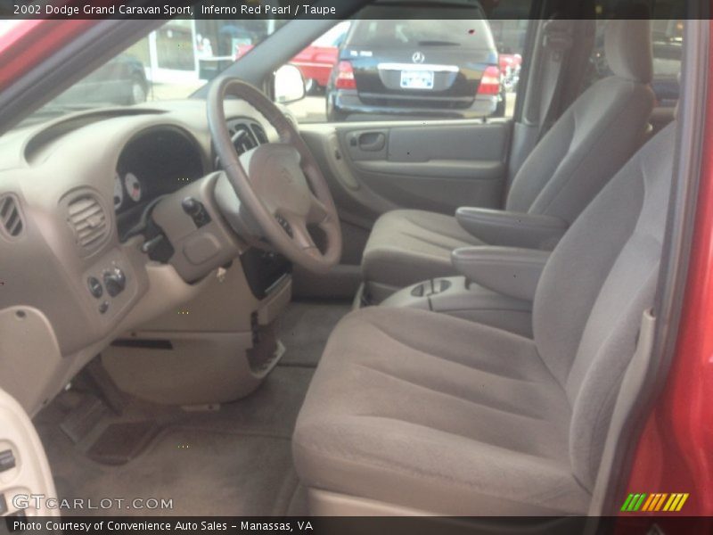Inferno Red Pearl / Taupe 2002 Dodge Grand Caravan Sport