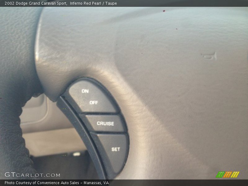Inferno Red Pearl / Taupe 2002 Dodge Grand Caravan Sport