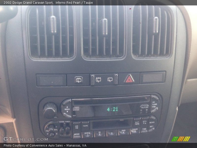 Inferno Red Pearl / Taupe 2002 Dodge Grand Caravan Sport