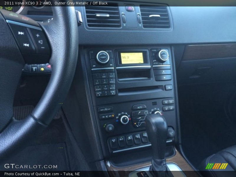 Oyster Grey Metallic / Off Black 2011 Volvo XC90 3.2 AWD