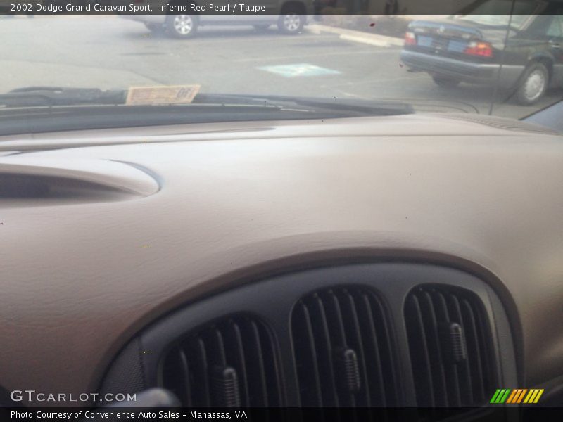 Inferno Red Pearl / Taupe 2002 Dodge Grand Caravan Sport