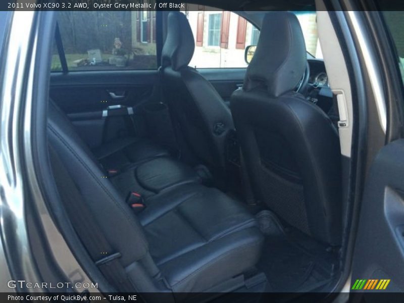 Oyster Grey Metallic / Off Black 2011 Volvo XC90 3.2 AWD