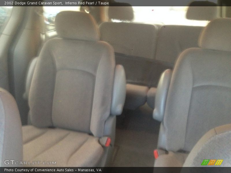 Inferno Red Pearl / Taupe 2002 Dodge Grand Caravan Sport