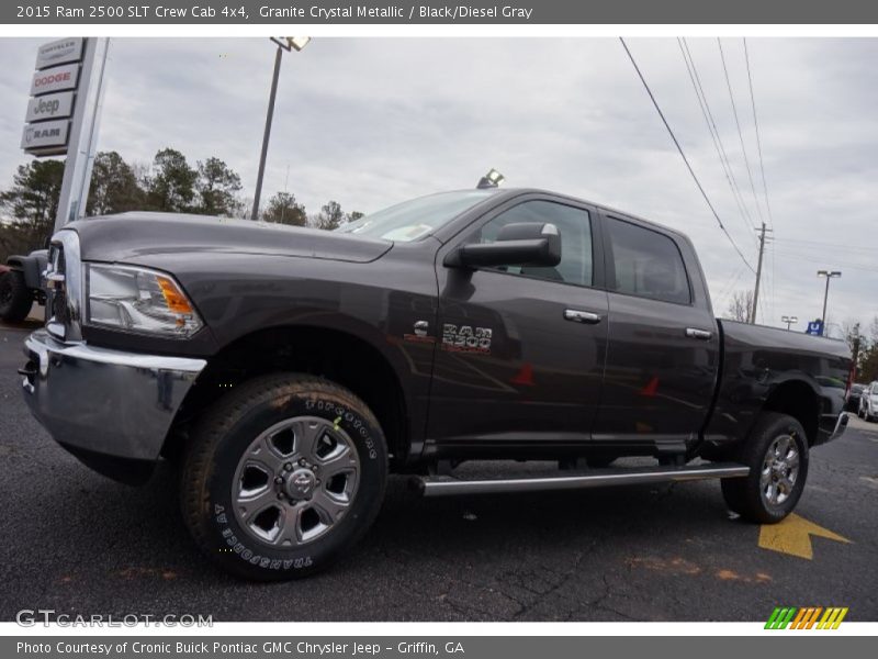 Granite Crystal Metallic / Black/Diesel Gray 2015 Ram 2500 SLT Crew Cab 4x4